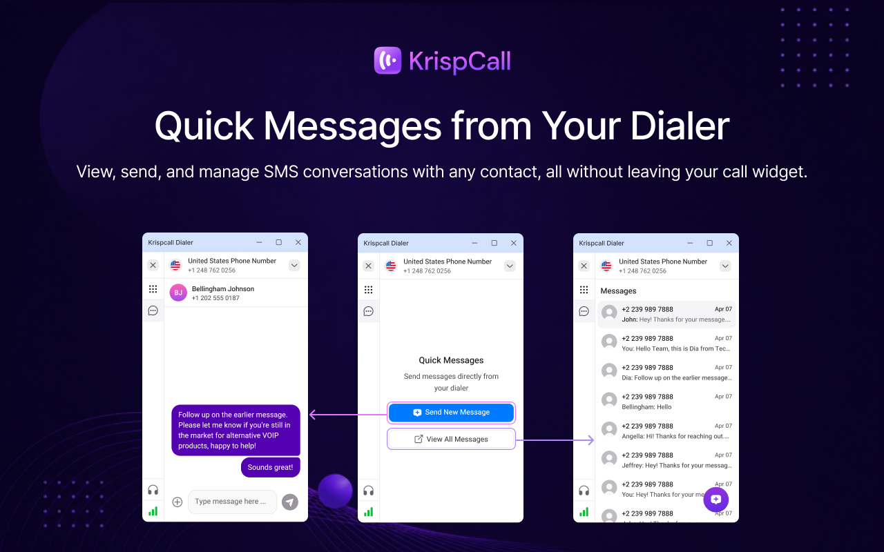 KrispCall Dialer - 截图 4