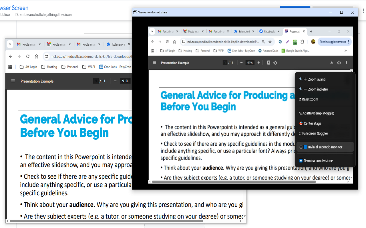 Duplicate Browser Screen - 截图 4