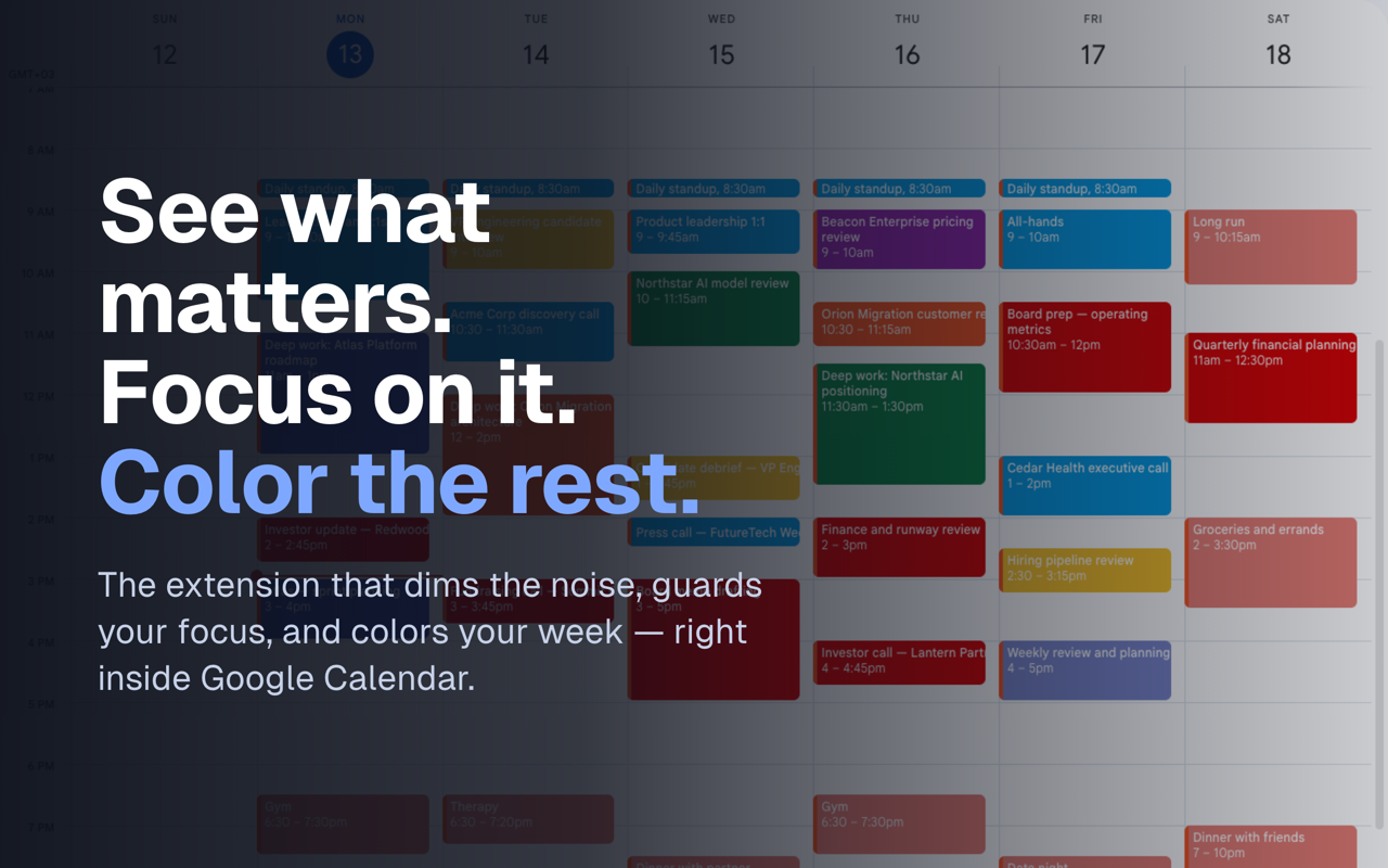 Calendar Clarity - 截图 1