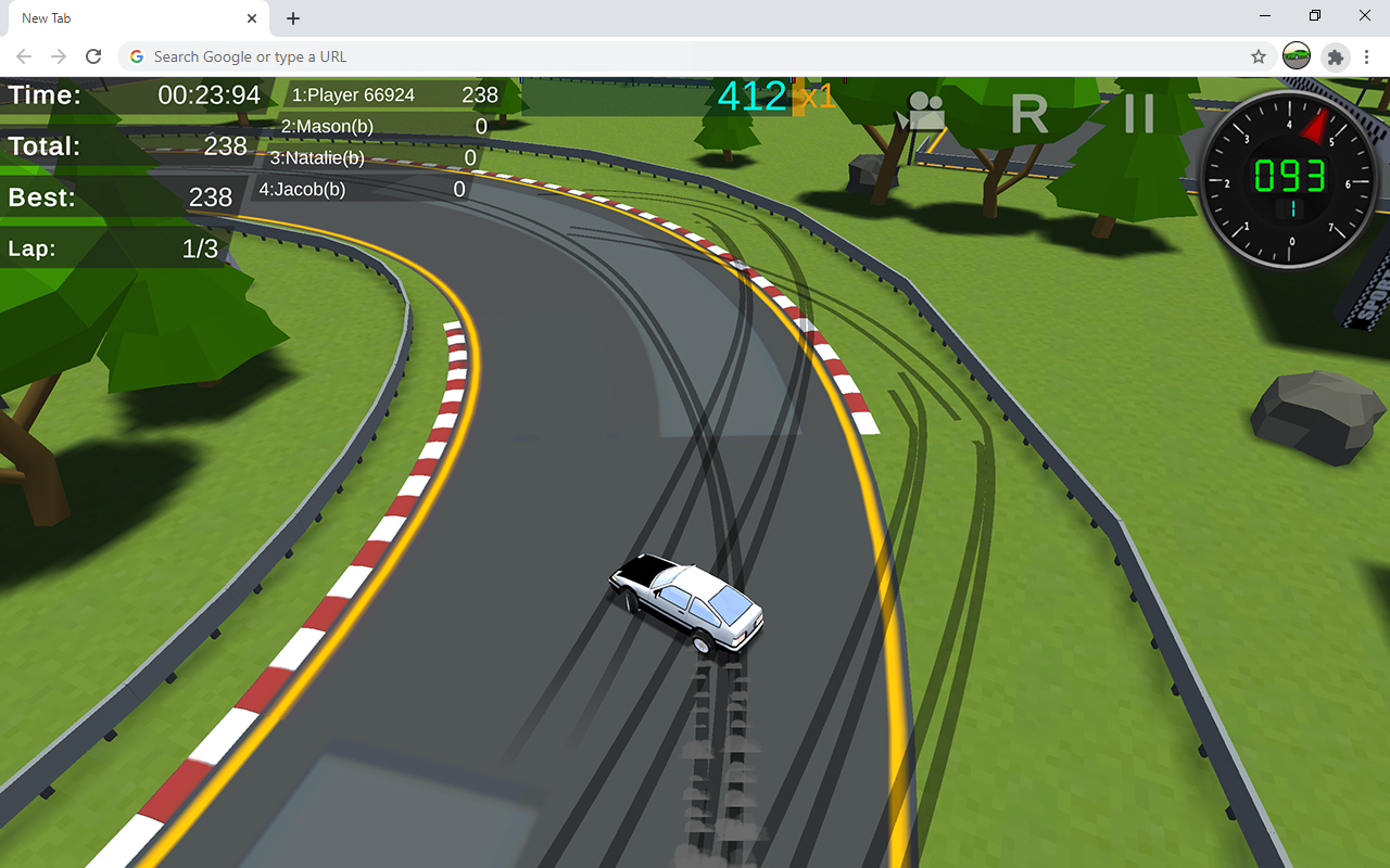 Arcade Car Racing Game - 截图 1