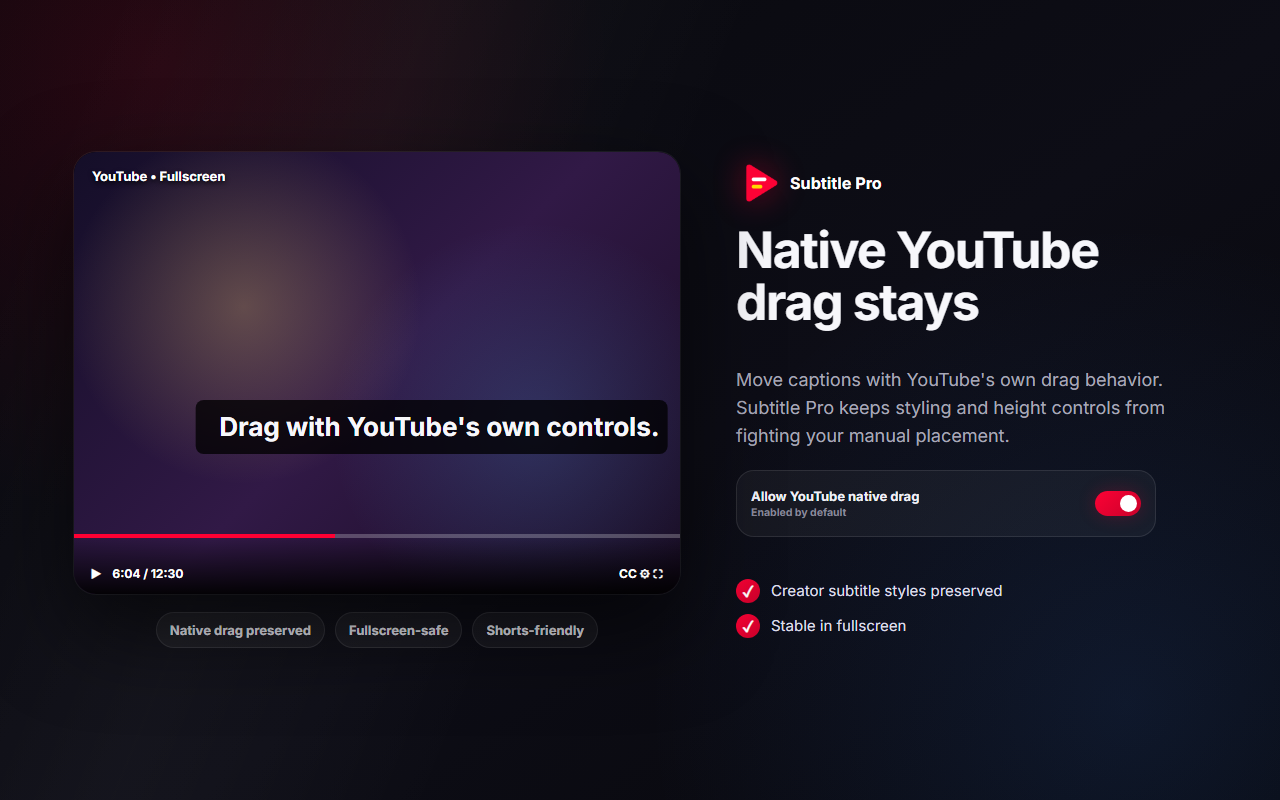 YouTube Subtitle Pro - 截图 5