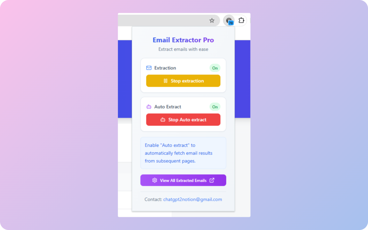 Email Hunter Pro - 截图 1