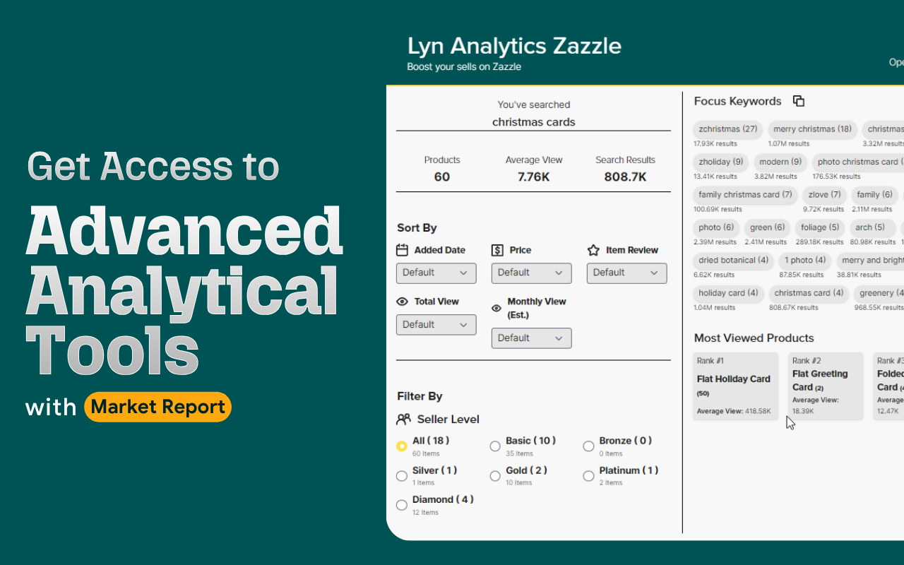 Lyn Analytics & Report for Zazzle - 截图 3