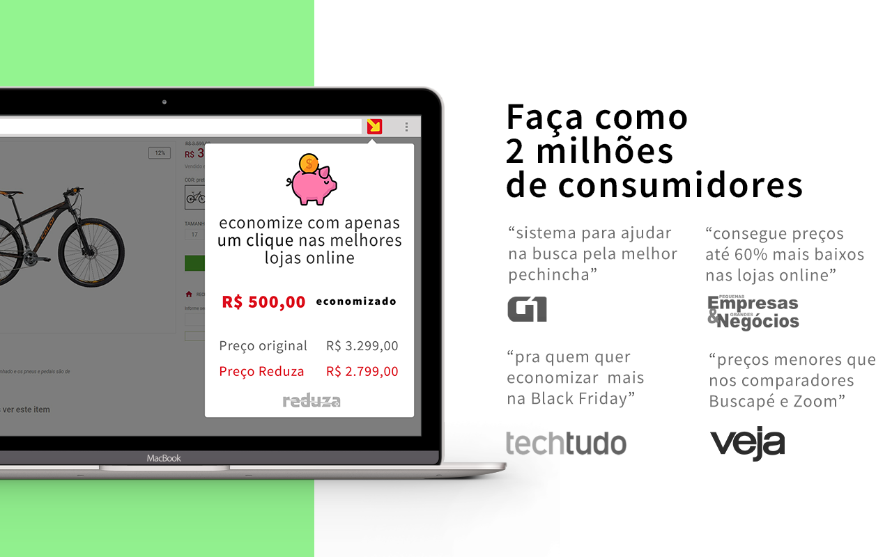 Reduza: Testador de cupons para suas compras - 截图 1