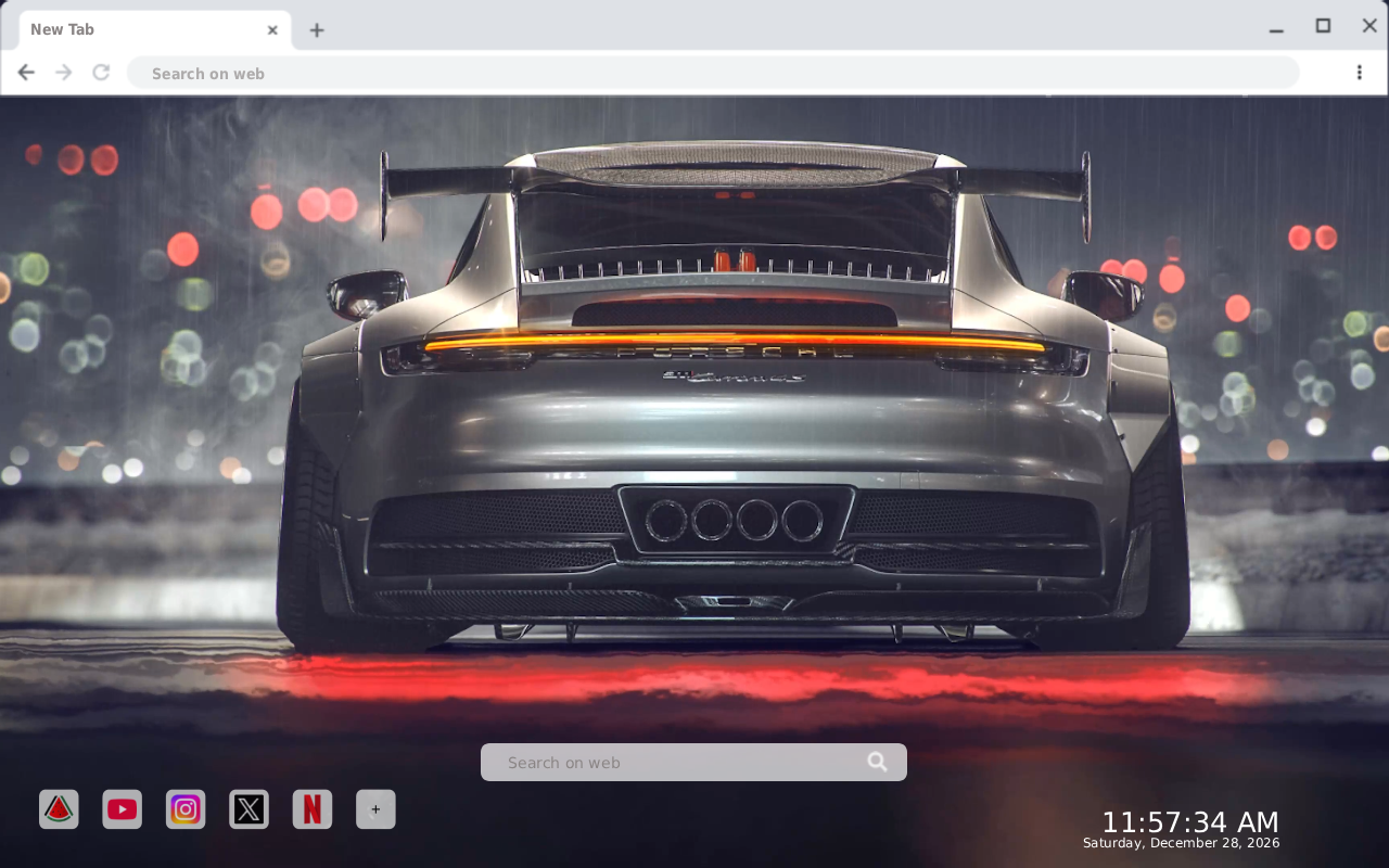 Porsche 911 GT Live Wallpaper - 截图 2