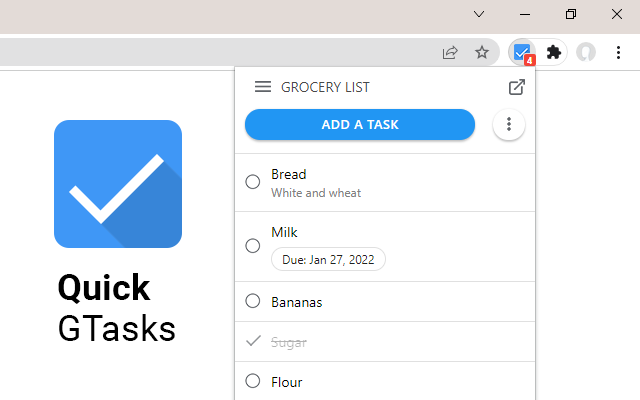 Quick GTasks - 截图 1