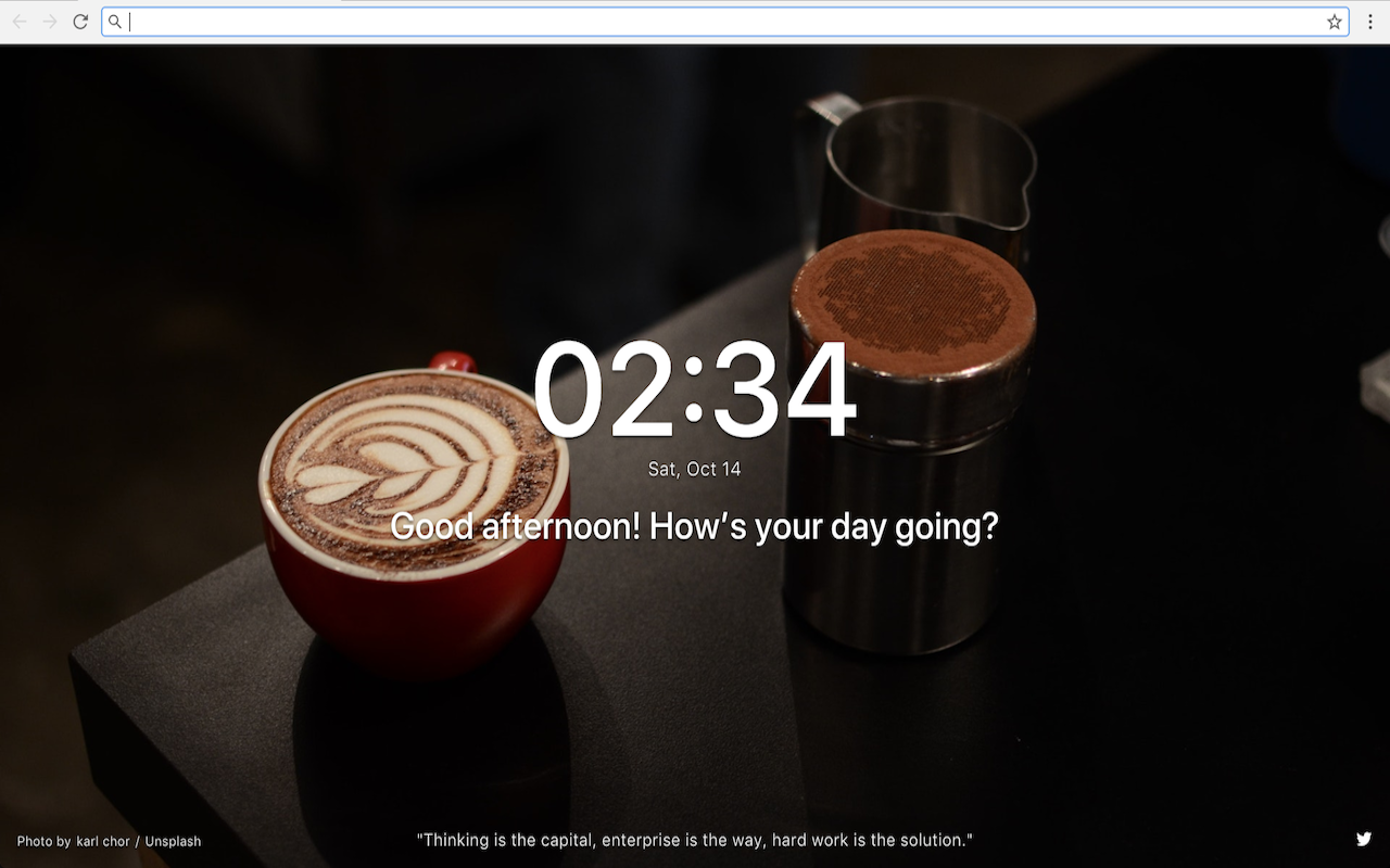 New Tab - Fresh - 截图 2