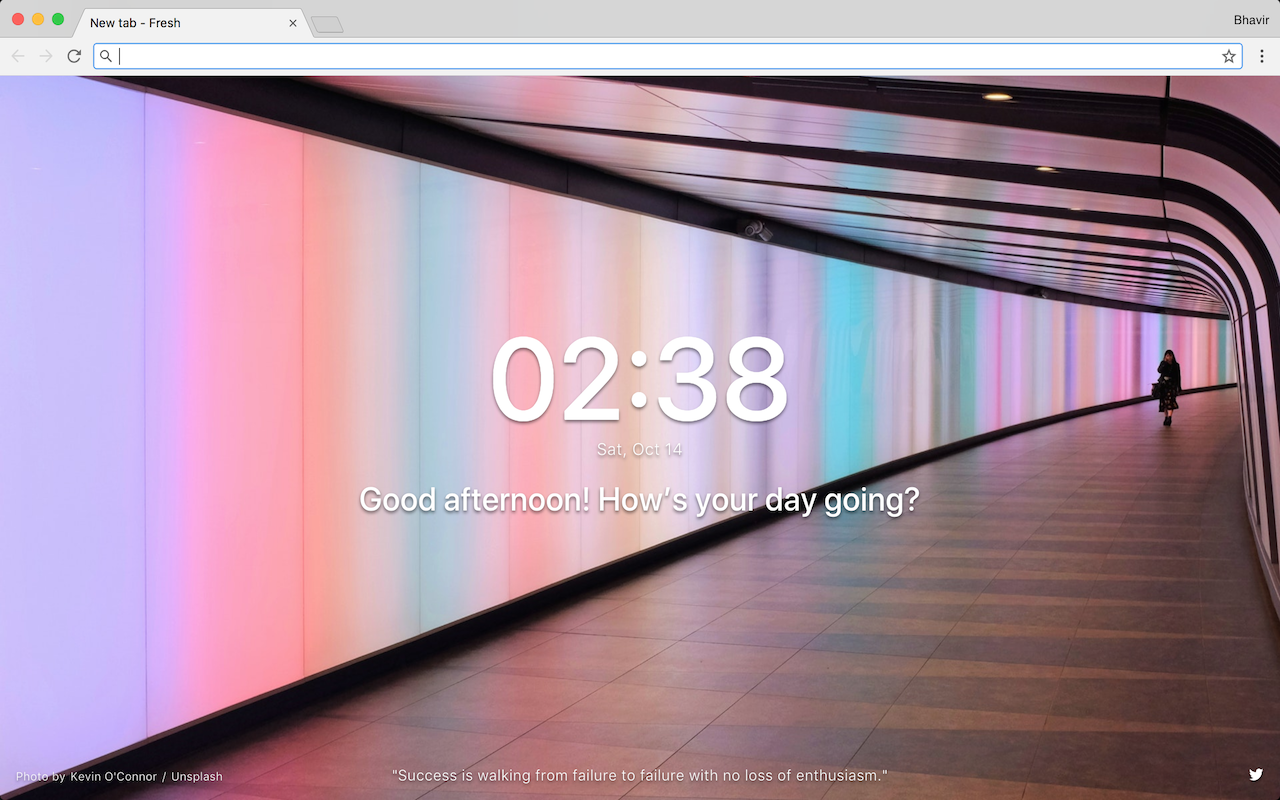 New Tab - Fresh - 截图 3