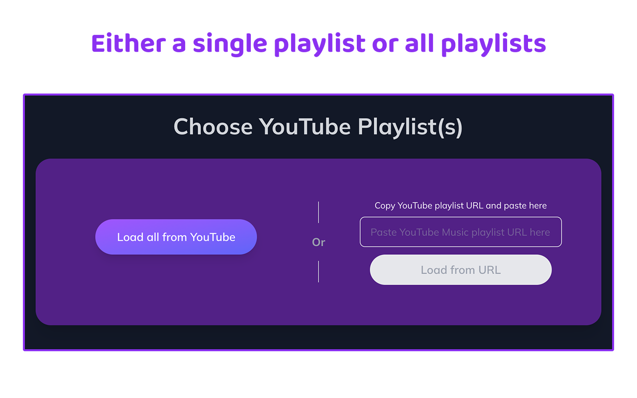 YouTube to Spotify with Paradify - 截图 3