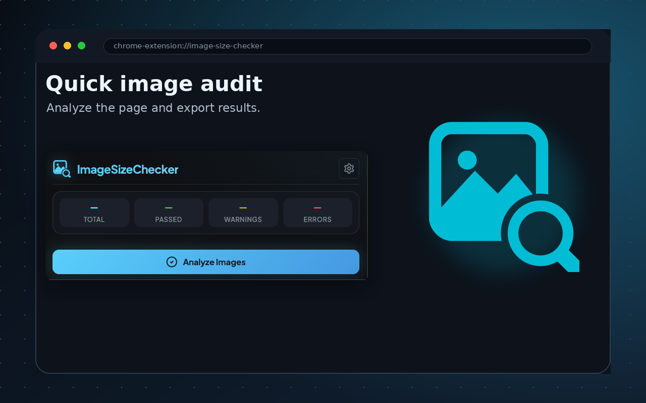 Image Size Checker - 截图 1