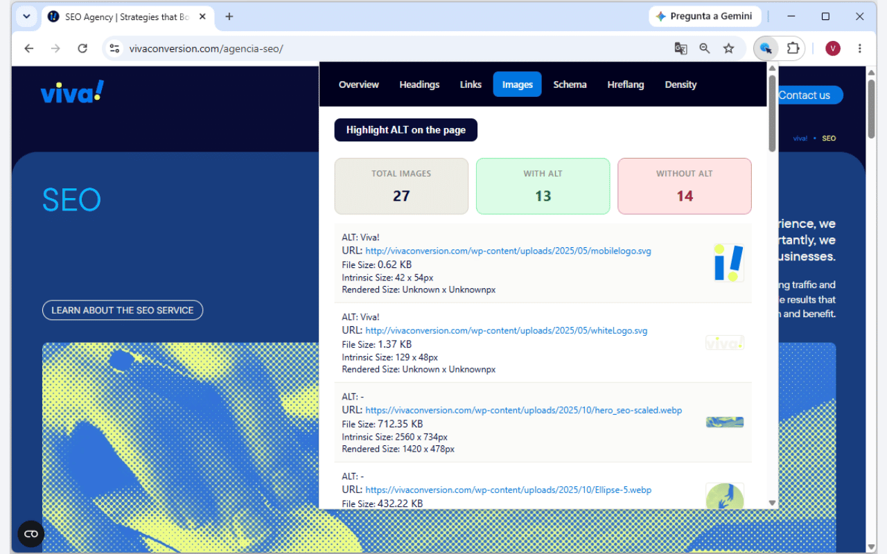 SEO Specialist Extension - 截图 3