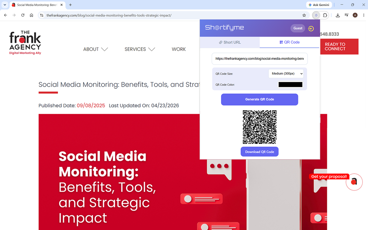ShortifyMe | Short Links and QR Codes - 截图 4