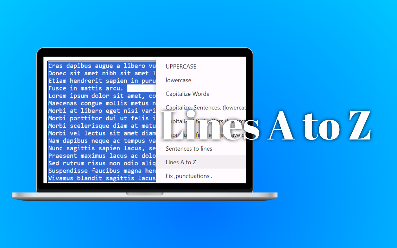 Right Click Text Format - 截图 5
