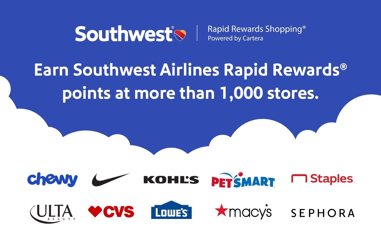 Southwest Airlines Rapid Rewards Shopping® - 截图 1