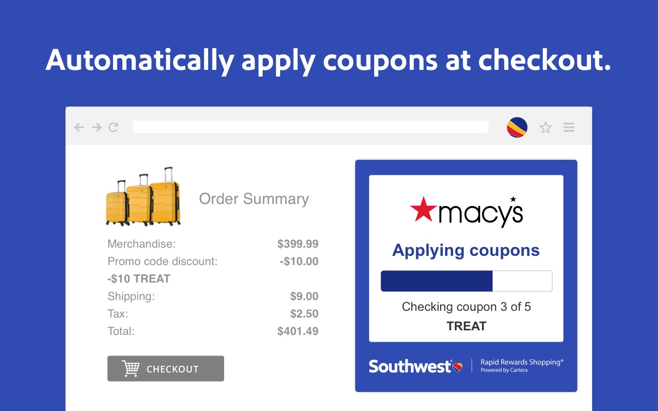 Southwest Airlines Rapid Rewards Shopping® - 截图 3