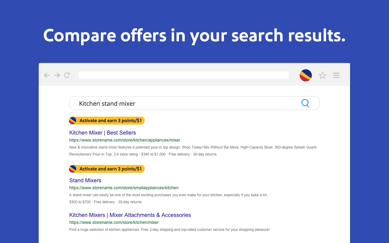 Southwest Airlines Rapid Rewards Shopping® - 截图 4