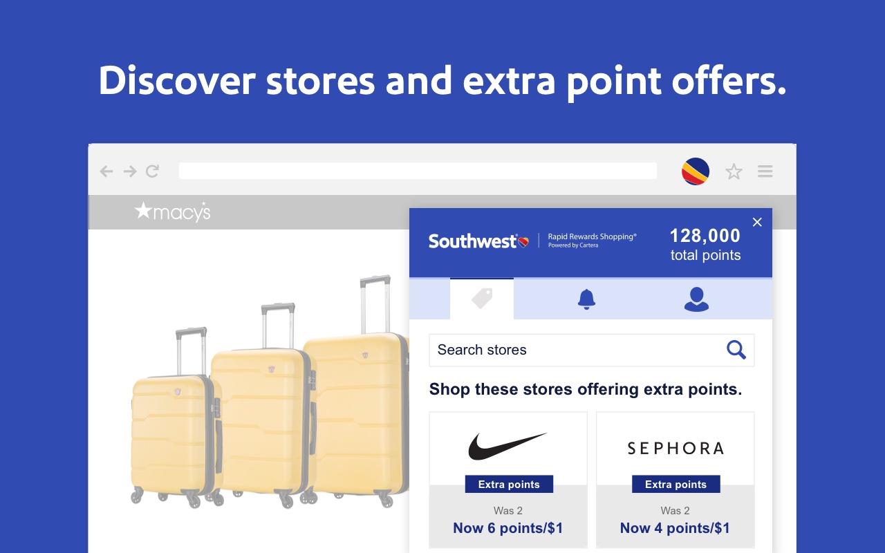 Southwest Airlines Rapid Rewards Shopping® - 截图 5