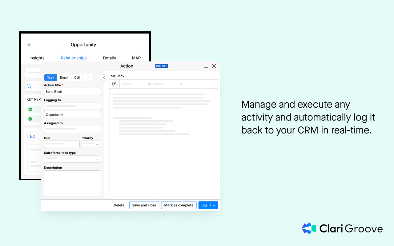 Clari Groove for G-Suite and Microsoft 365 - 截图 1