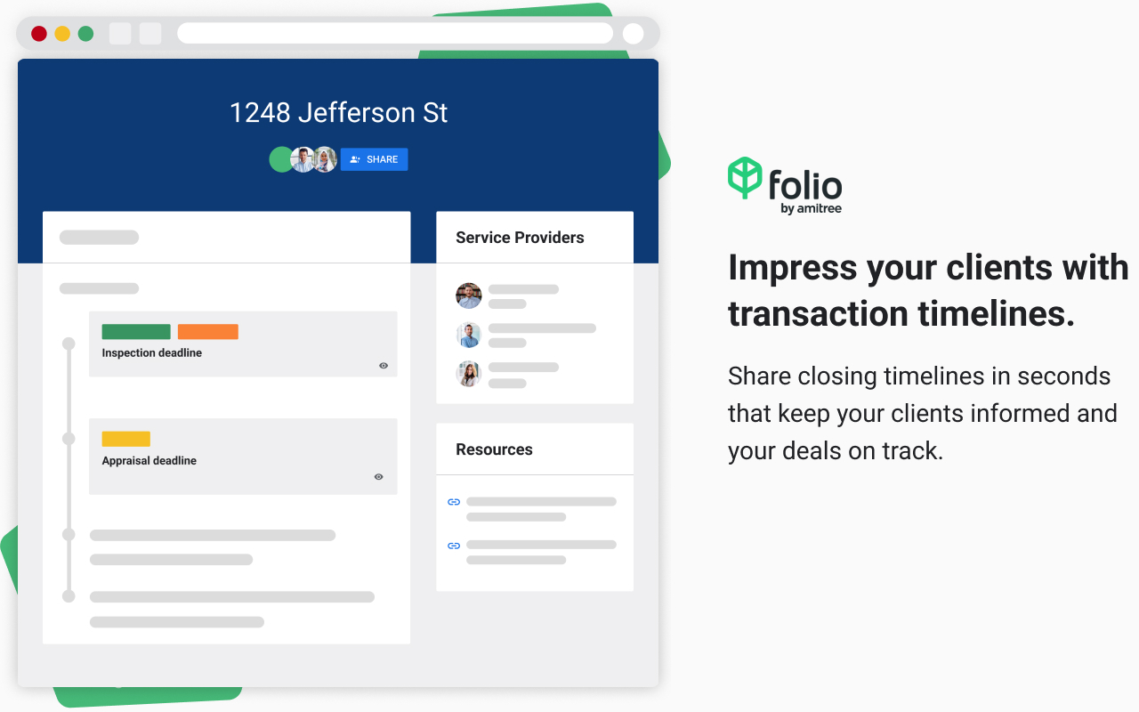 Folio: Manage Real Estate Deals from Gmail - 截图 2