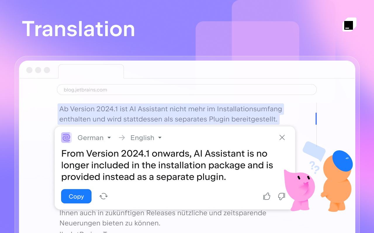 JetBrains Grazie Writing Companion - 截图 3