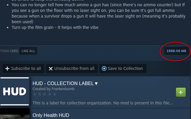 Steam Collection Size Viewer - 截图 2