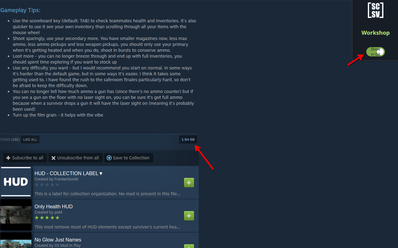 Steam Collection Size Viewer - 截图 3