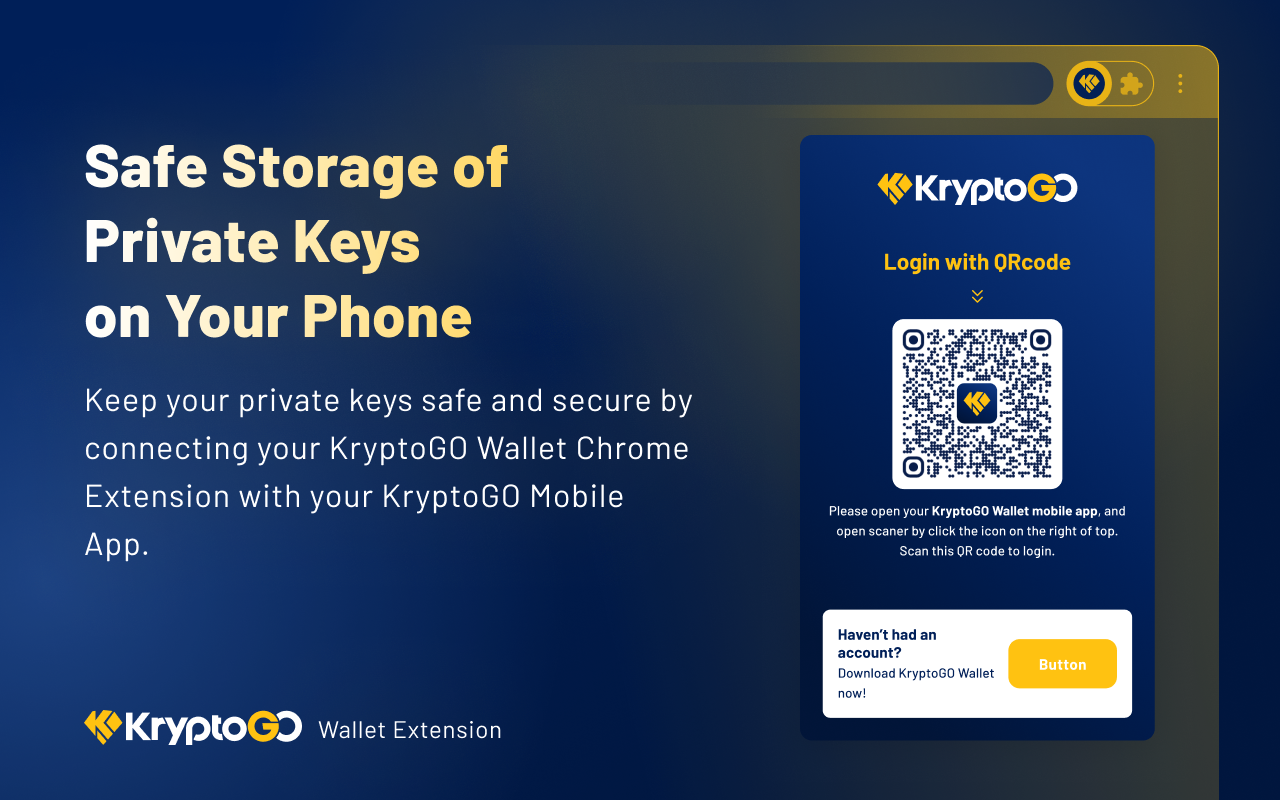 KryptoGO - Crypto & NFT Wallet Extension - 截图 2
