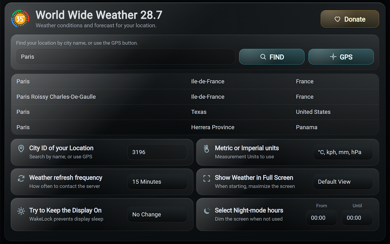 World Wide Weather - 截图 5
