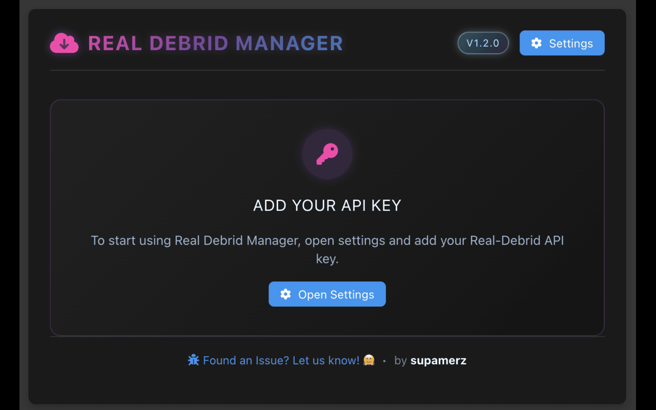 Real Debrid Manager - 截图 1