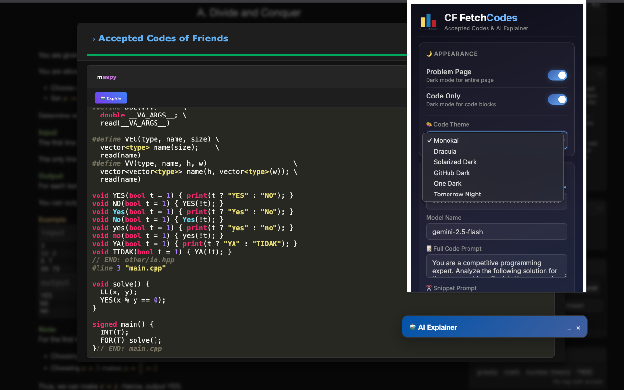 CF FetchCodes - 截图 2