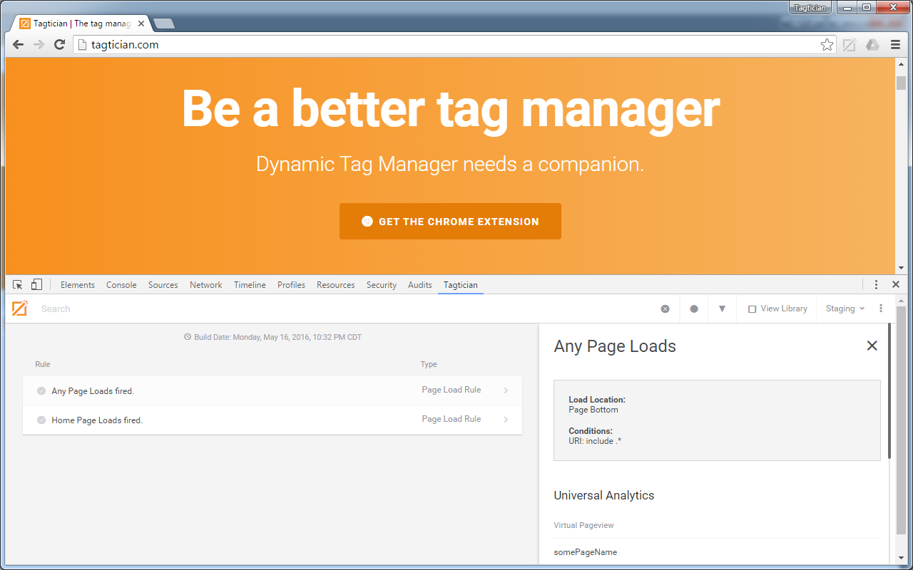 Tagtician: Adobe Launch Debugger - 截图 2