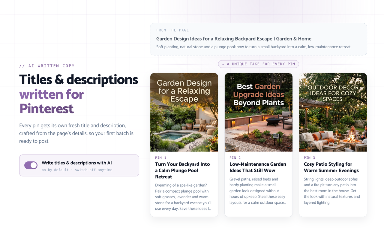 Pinterest Pin Generator - 截图 4