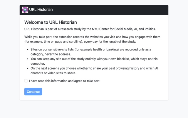 URL Historian - 截图 1