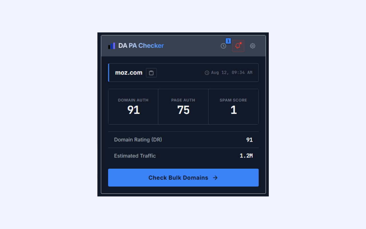 DA PA Checker - 截图 2