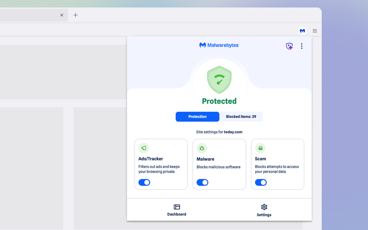 Malwarebytes Browser Guard Beta - 截图 2