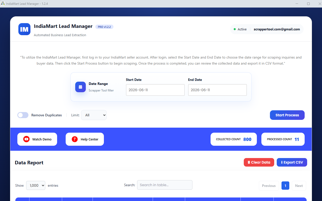 IndiaMART Lead Manager – Export Buyer & Inquiry Leads - 截图 1