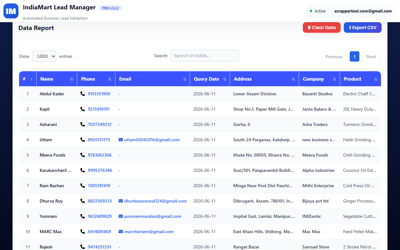 IndiaMART Lead Manager – Export Buyer & Inquiry Leads - 截图 2