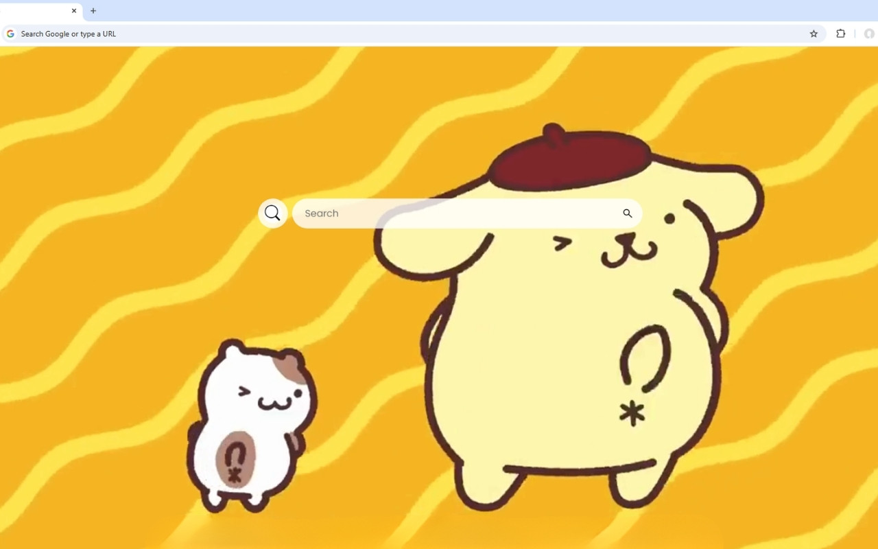 Pompompurin Dance Live Wallpaper - 截图 1