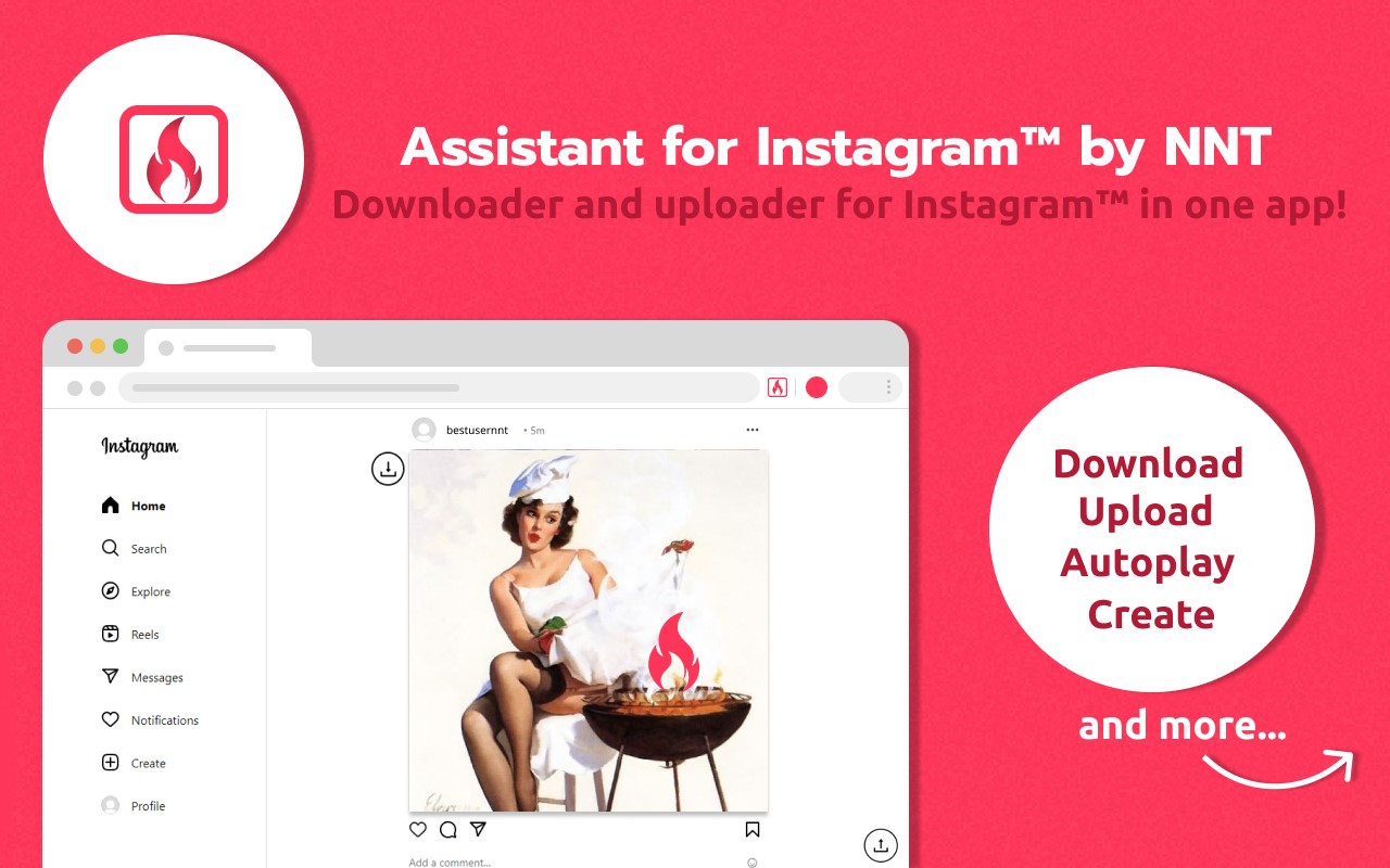 Assistant for Instagram™ by NNT - 截图 1