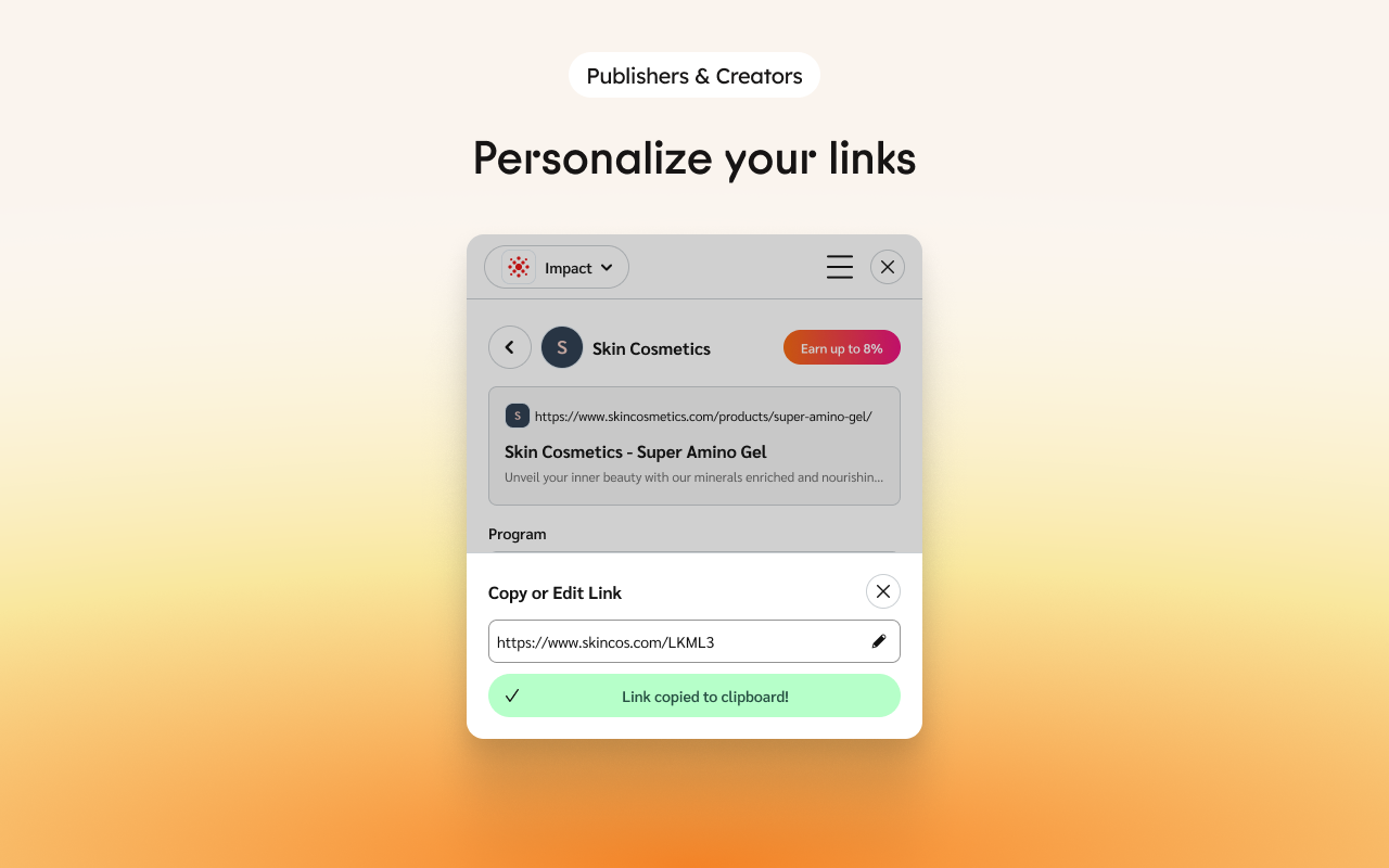 impact.com for Chrome - 截图 2