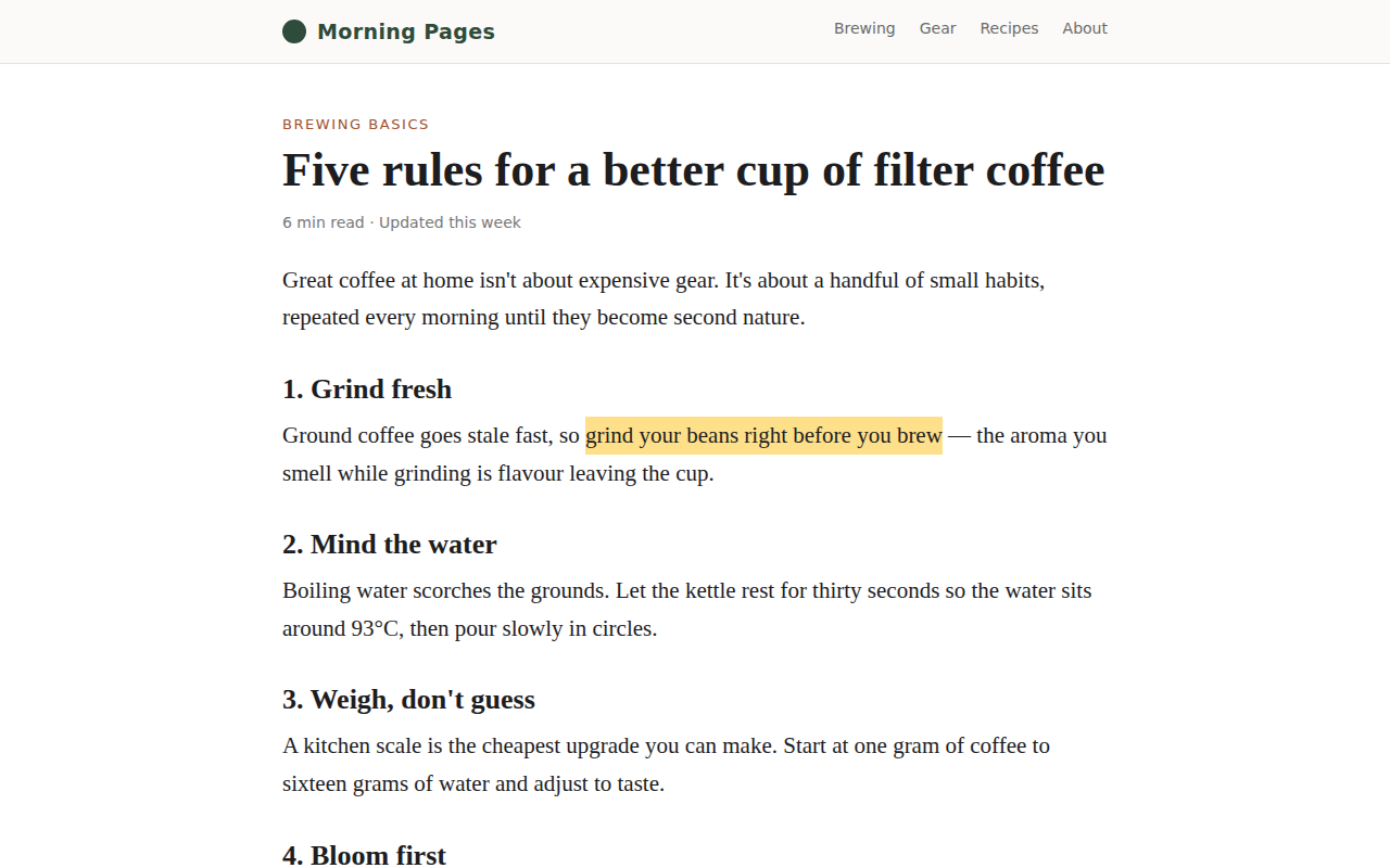 Todos - Highlight text to Note - 截图 1