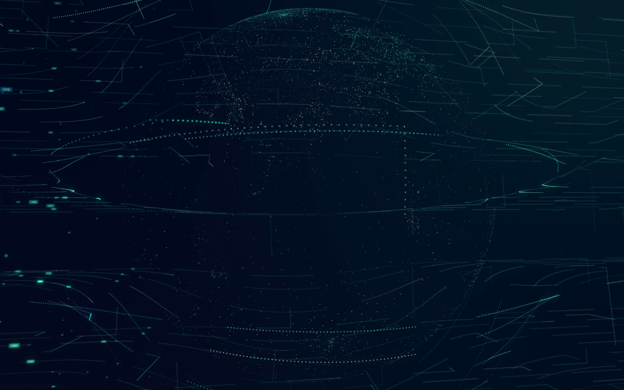Digital Projection Of A Planet Live Wallpaper - 截图 1