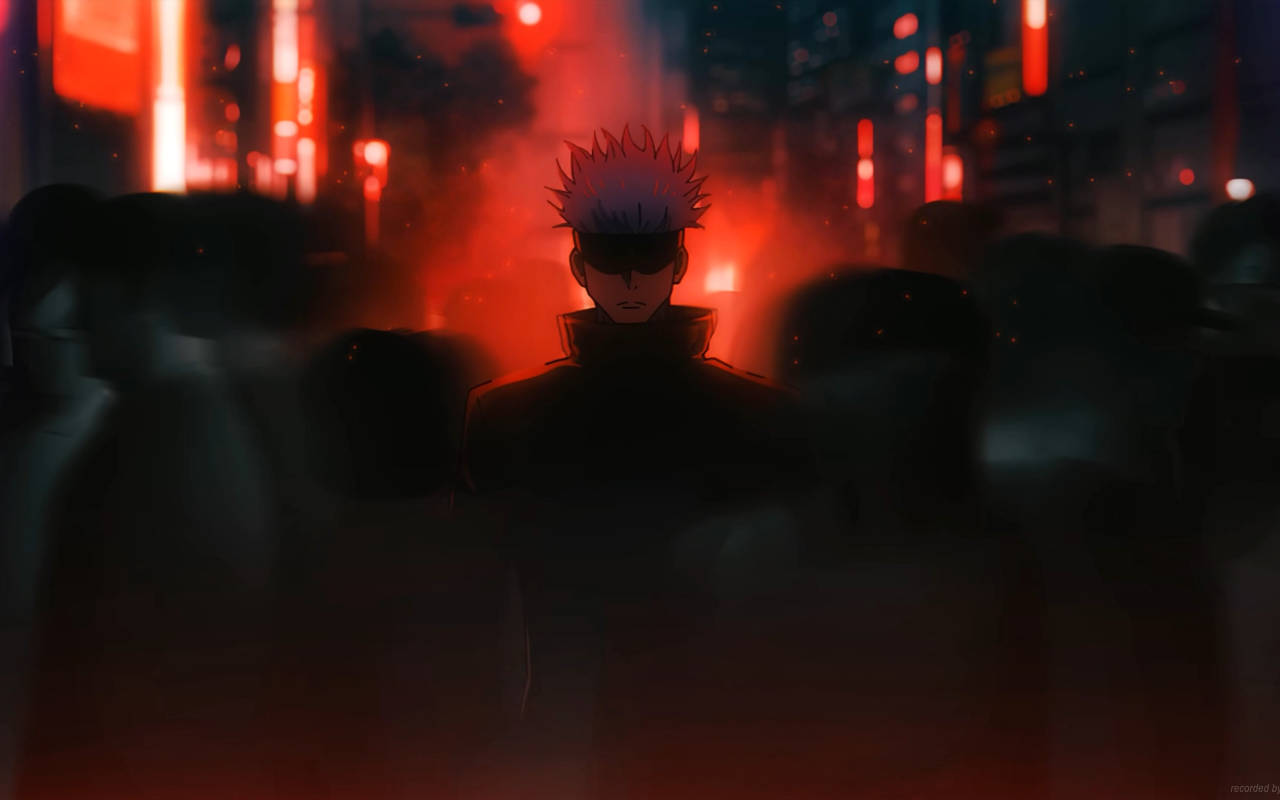 Gojo In Shibuya Jujutsu Kaisen Live Wallpaper - 截图 1
