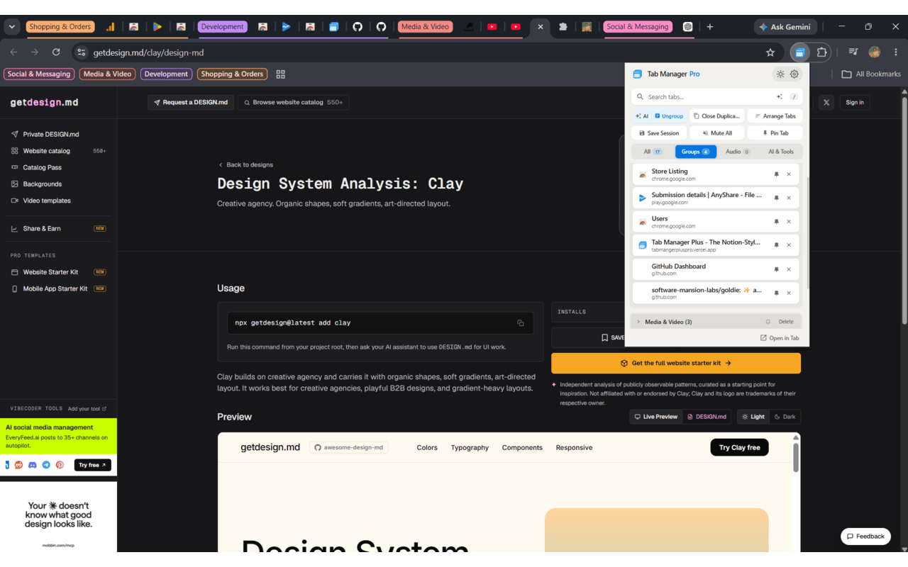Tab Manager Plus - 截图 2