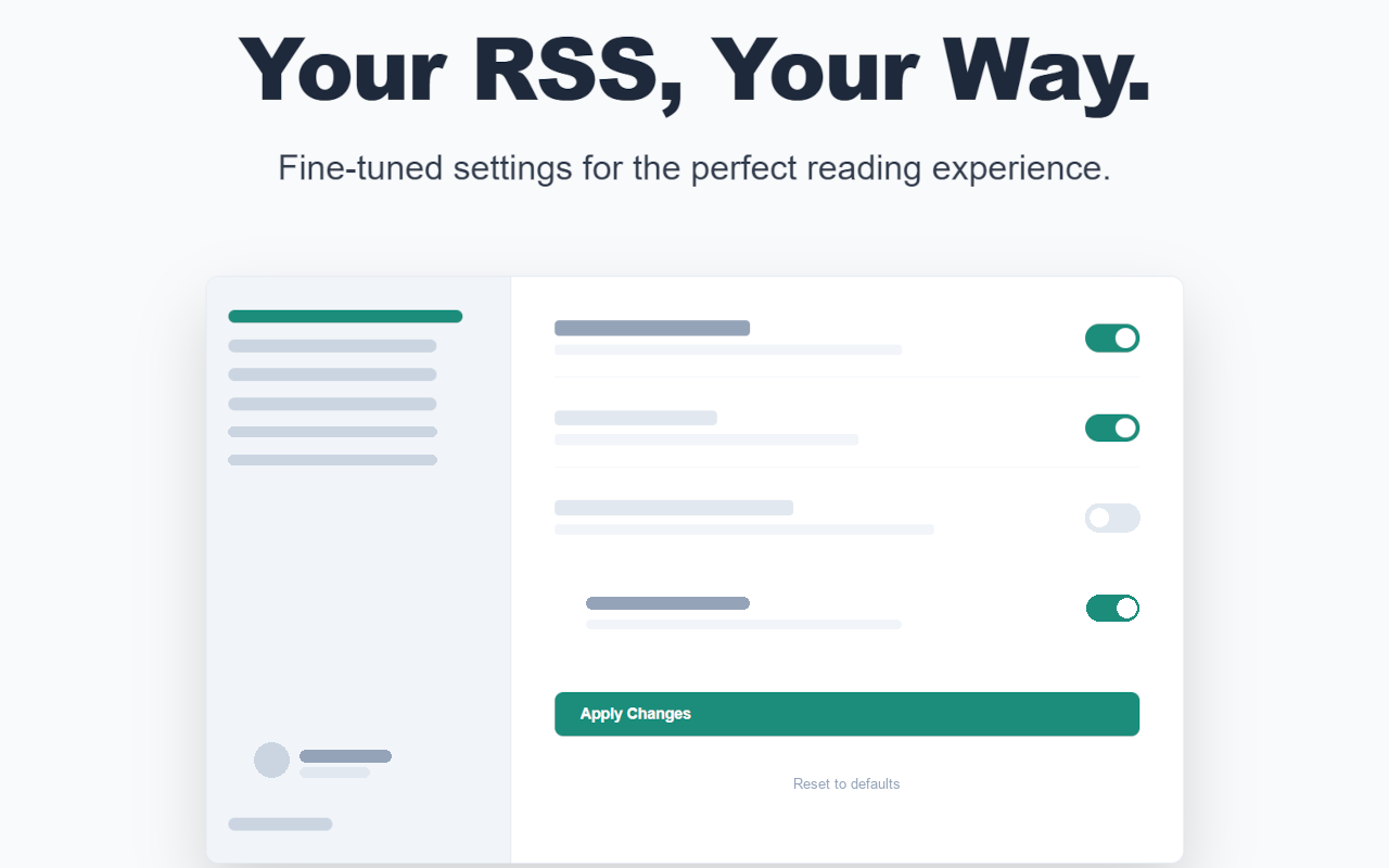 RSS Wrangler - 截图 3