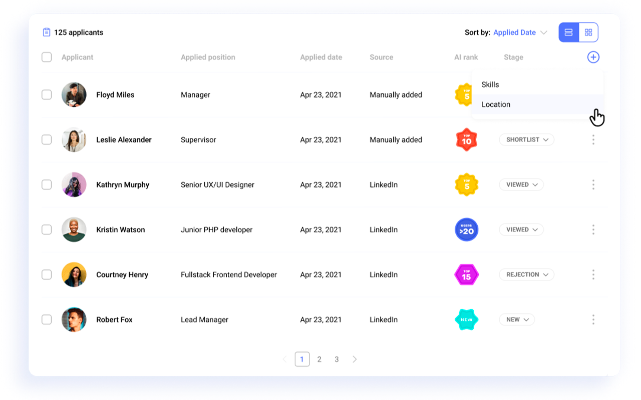 Hirebee - 截图 3