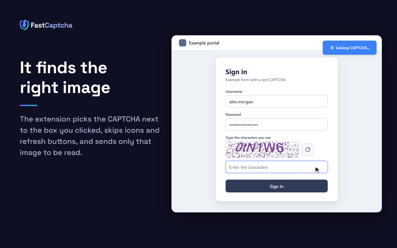 FastCaptcha Auto Solver: Captcha Auto Fill - 截图 2