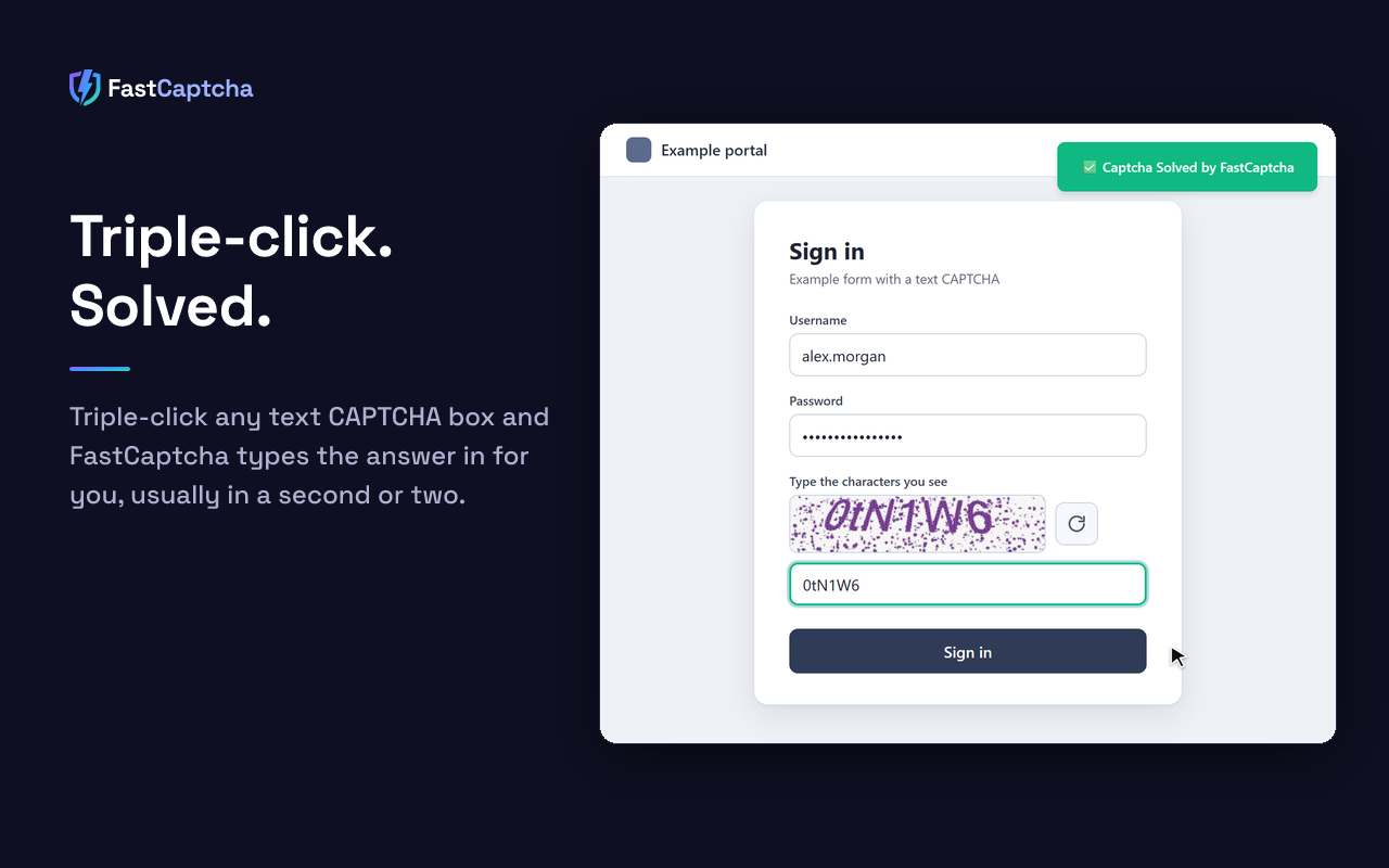 FastCaptcha Auto Solver: Captcha Auto Fill - 截图 3
