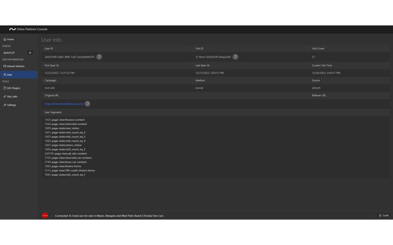 Orbee Platform Console - 截图 3