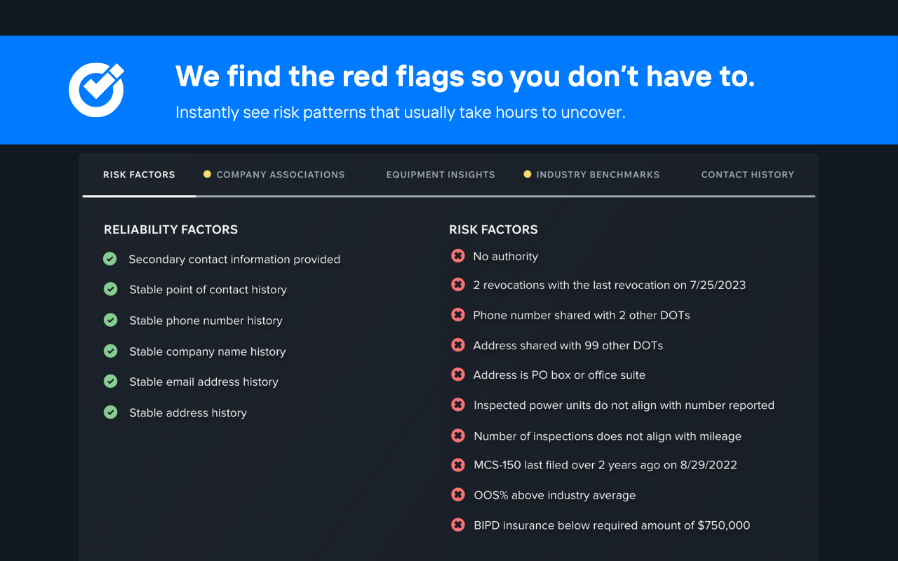 Carrier Vetting & Insights, by CarrierOk - 截图 3